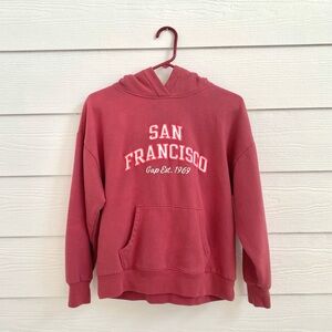 GAP Pink Hoodie | GAP Hoodie | Pink Sweatshirt | San Francisco Hoodie
